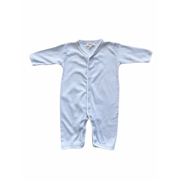 Margery Ellen Pima Cotton Coverall Romper Size 3-6m - Picture 1 of 4